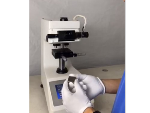 显微硬度计操作演示